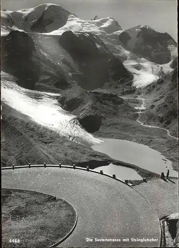 Sustenpass Passhoehe Steingletscher Kat. Susten