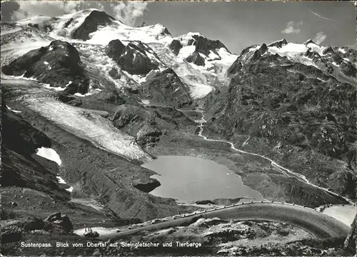 Sustenpass Steingletscher Tierberge Kat. Susten