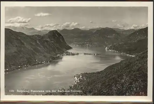 Serpiano TI Panorama Kat. Lugano