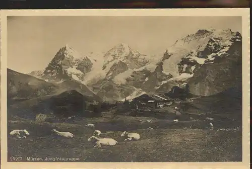 Muerren BE Jungfraugruppe Kat. Muerren