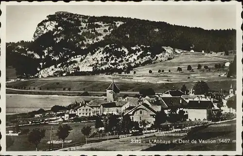 Vaulion L Abbaye Dent de Vaulion Kat. Vaulion