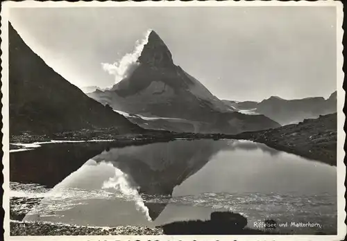 Matterhorn VS Riffelsee Kat. Matterhorn