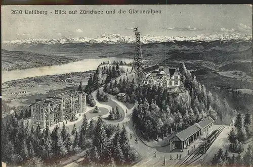 Uetliberg Zuerich Zuerichsee Glarneralp Kat. Uetliberg