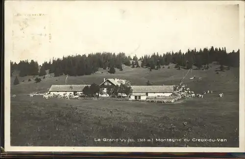 St Aubin Sauges Chalet de la Grand`Vy Kat. St Aubin Sauges