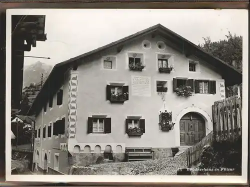 Filisur Buendnerhaus Konsumverein Kat. Filisur