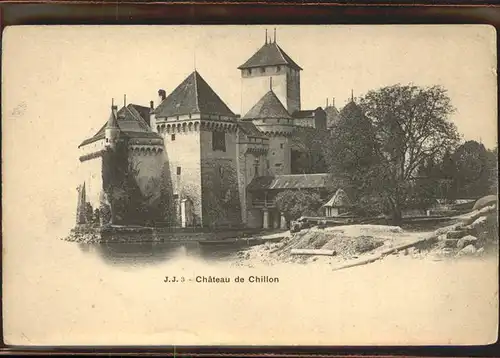 Chillon Chateau de Chillon Kat. Montreux