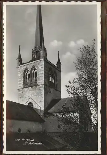 Payerne L Abbatiale Kirche Feldpost Kat. Payerne