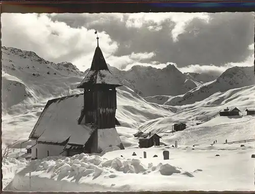 Arosa GR Bergkirchli Kat. Arosa