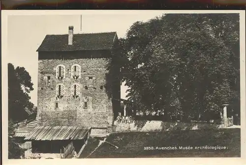 Avenches Le Musee archeologique Kat. Avenches