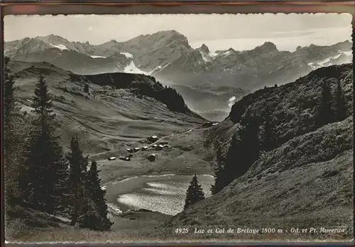 Villars sur Ollon Lac et Col de Bretaye Gd et Pt Muveran Kat. Villars sur Ollon