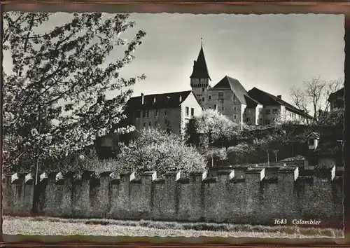 Colombier NE Teilansicht Kirche / Colombier NE /Bz. Boudry