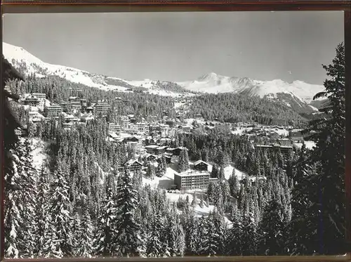 Arosa GR Gesamtsicht Graubuenden Kat. Arosa