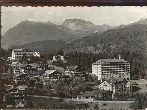 Arosa GR Teilansicht Graubuenden Kat. Arosa