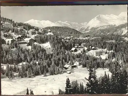 Arosa GR Teilansicht Graubuenden Kat. Arosa