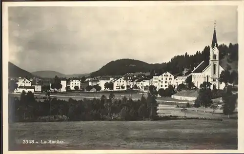 Le Sentier Teilansicht Kirche Kat. Le Sentier