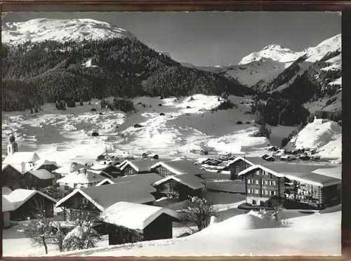 Brigels Teilansicht Graubuenden Kat. Brigels