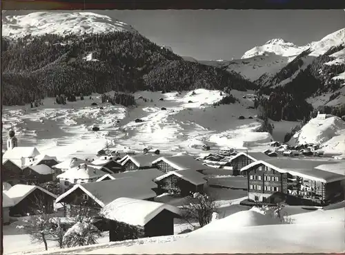 Brigels Teilansicht Graubuenden Kat. Brigels