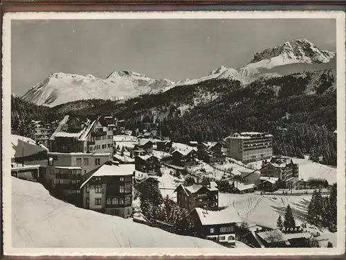 Arosa GR Teilansicht Graubuenden Kat. Arosa