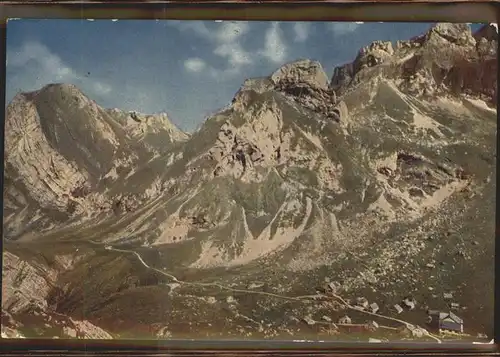 Appenzell IR Am Aufstieg zum Saentis Blick auf Megglisalp Marwies Boetzel Freiheit Appenzeller Alpen Kat. Appenzell