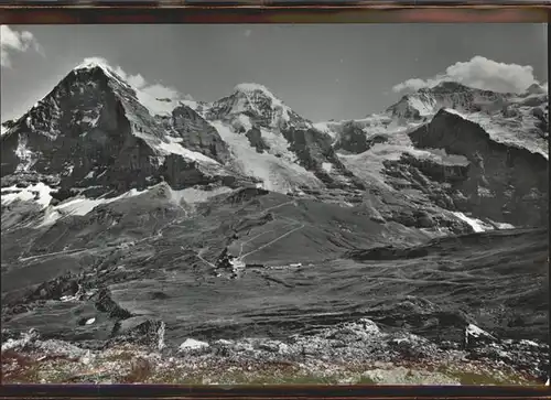 kk10143 Grindelwald Kleine Scheidegg Eiger Moench Jungfrau Berner Oberland Kategorie. Grindelwald Alte Ansichtskarten