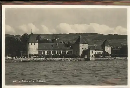 Rolle Rolle Le chateau Lac Leman Kat. Rolle