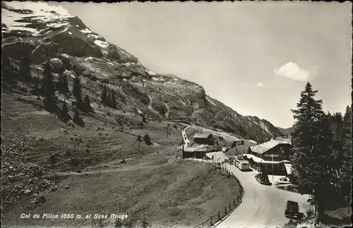 Le Sepey Col du Pillon et Scex Rouge Waadtlaender Alpen Kat. Le Sepey