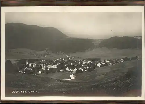 Ste Croix VD Panorama / Ste-Croix /Bz. Grandson