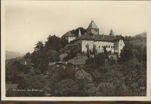 Blonay Chateau Kat. Blonay