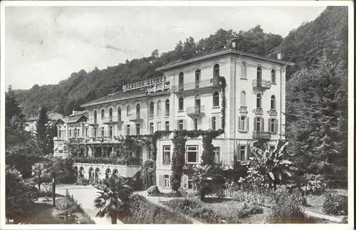 Lugano Paradiso Hotel Gerber Kat. Lugano Paradiso