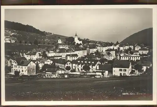 Ste Croix VD Teilansicht Waadtlaender Jura / Ste-Croix /Bz. Grandson