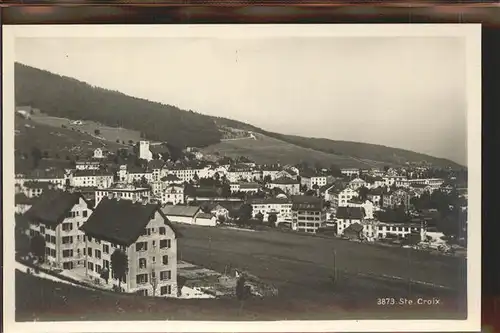 Ste Croix VD Panorama Waadtlaender Jura / Ste-Croix /Bz. Grandson