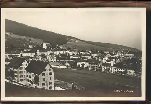 Ste Croix VD Ortsansicht Waadtlaender Jura / Ste-Croix /Bz. Grandson