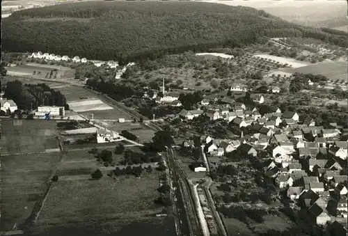 Bad Selters Flugaufnahme Sanatorium Benediktusquelle Kat. Ortenberg