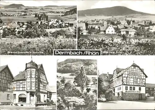 Dermbach Thueringen Rhoen Saechsischer Hof  Unteralba Oberalba Kat. Dermbach Thueringen