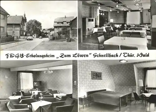 Schnellbach Thueringen Erholungsheim Zum Loewen