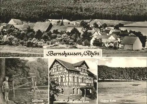 Bernshausen Rhoen Schoensee Gruene Kutte