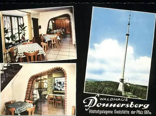 Donnersberg Gaststaette Waldhaus  Kat. Dannenfels