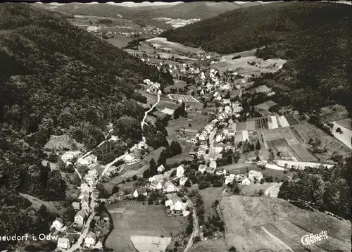 Neudorf Odenwald Fliegeraufnahme 