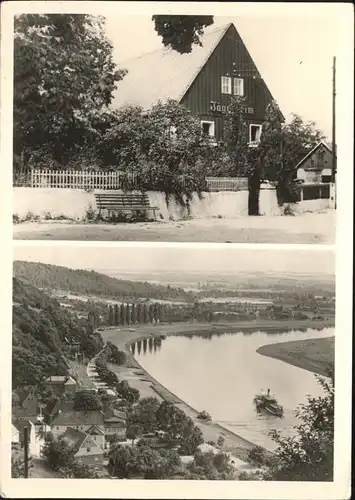 Loebsal FDGB Ferienheim Jaegerheim Kat. Meissen