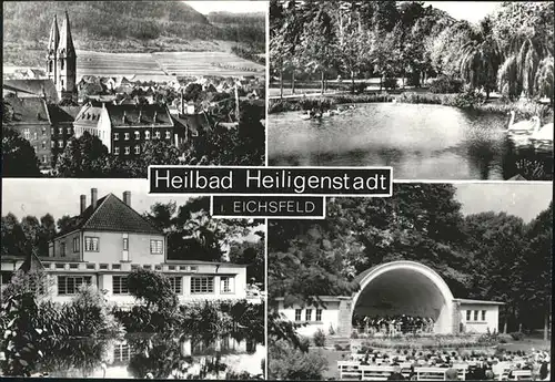 Heiligenstadt Eichsfeld Schwanenteich Kneippbad Kat. Heiligenstadt