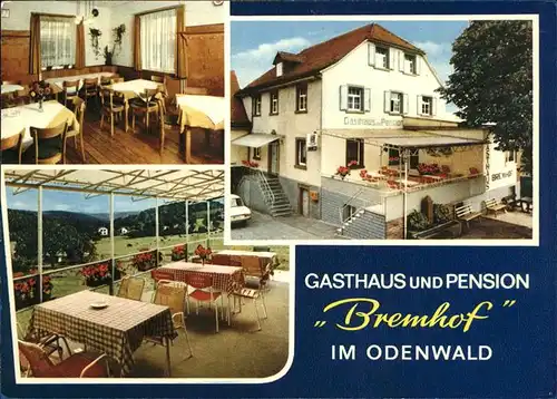 Bremhof Vielbrunn Gasthaus Pension Bremhof