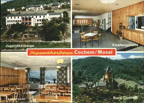 Cochem Mosel Jugendherberge Burg Cochem Kat. Cochem