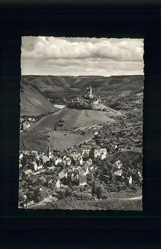 Cochem Mosel Fliegeraufnahme Burg Kat. Cochem