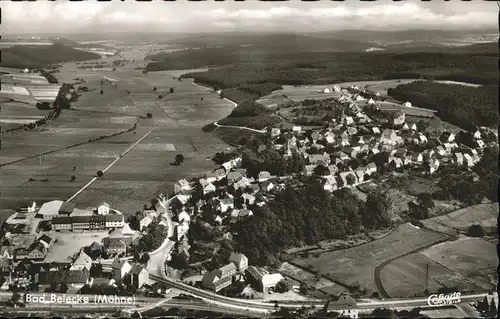 Bad Belecke Flugaufnahme Moehne