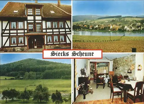 Wahmbeck Weserbergland Siecks Scheune Ferienhaus Kat. Bodenfelde