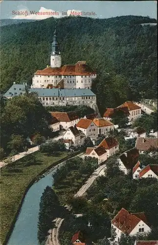 Mueglitztal Schloss Weesenstein Kat. Mueglitztal