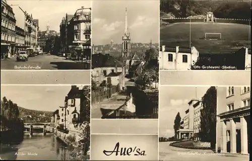 Aue Sachsen Detailansichten Kat. Aue