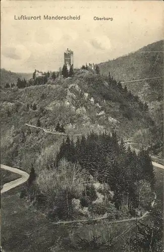 Manderscheid Eifel Oberburg Kat. Manderscheid