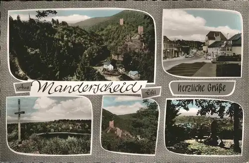 Manderscheid Eifel Detailansichten Kat. Manderscheid