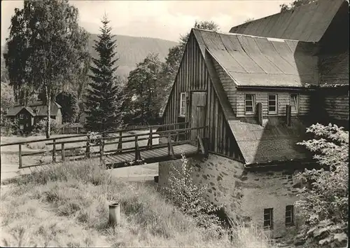 Antonsthal Silberwaesche   Technisches Schaudenkmal Kat. Breitenbrunn Erzgebirge